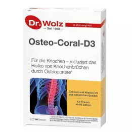 OSTEO CORAL D3 Dr.Wolz capsules, 60 pcs