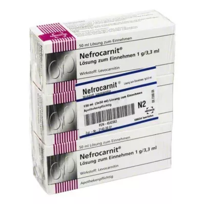 NEFROCARNIT Oral solution, 150 ml NEFROCARNIT Oral solution, 150 ml