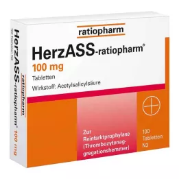 HERZASS-ratiopharm 100 mg tablets, 100 pcs