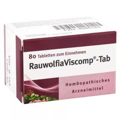 RAUWOLFIAVISCOMP TAB Tablets, 80 pcs RAUWOLFIAVISCOMP TAB Tablets, 80 pcs