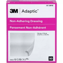 ADAPTIC 7.6x7.6 cm moist wound dressing 2012DE, 50 pcs