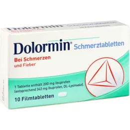 DOLORMIN film -coated tablets, 10 pcs