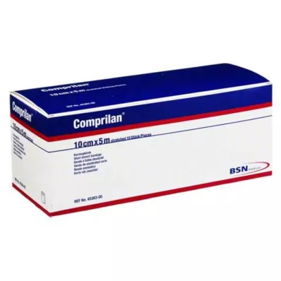 COMPRILAN elastic bandage 10 cmx5 m, 10 pcs
