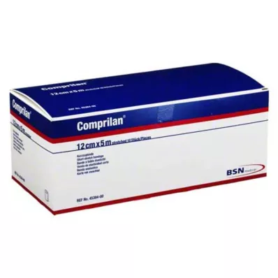COMPRILAN elastic bandage 12 cmx5 m, 10 pcs