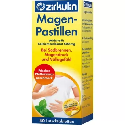 ZIRKULIN Magen-Pastillen, 40 St