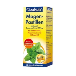 ZIRKULIN Gastric Pastilles, 40 pcs