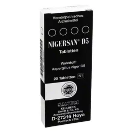 NIGERSAN D 5 tablets, 20 pcs