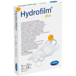 HYDROFILM Plus Transparent Association 5x7.2 cm, 5 pcs