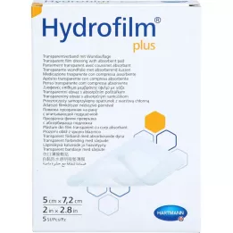 HYDROFILM Plus Transparent Association 5x7.2 cm, 5 pcs