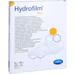 HYDROFILM Plus Transparent Association 9x10 cm, 5 pcs