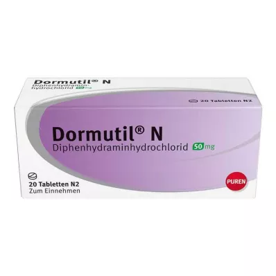 DORMUTIL N Tablets, 20 pcs DORMUTIL N Tablets, 20 pcs