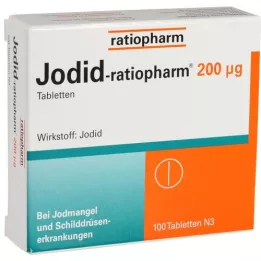 Iodideratiopharm 200 μg tablets, 100 pcs