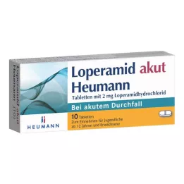 LOPERAMID acute Heumann tablets, 10 pcs