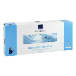 Nitrile gloves powder-free x-long large, 100 pieces