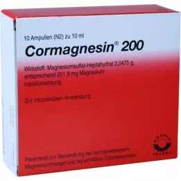 CORMAGNESIN 200 Ampullen, 10X10 ml