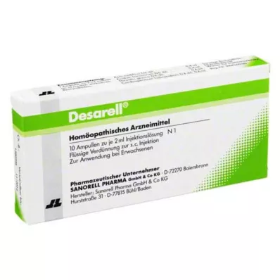 DESARELL Ampoules, 10X2ml DESARELL Ampoules, 10X2ml