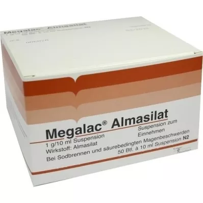 MEGALAC Almasilat Suspension, 50X10 ml