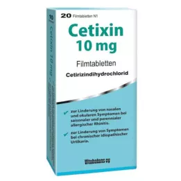 CETIXIN 10 mg film-coated tablets, 20 pcs