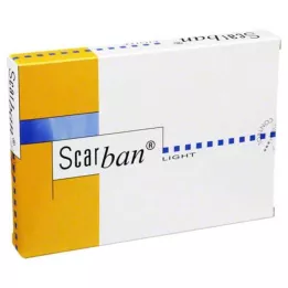 SCARBAN Light silicone bandage 5x7.5 cm, 2 pcs