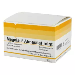 MEGALAC Almasilat mint suspension, 50X10 ml