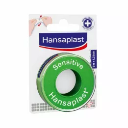 HANSAPLAST Fixation patch Sensitive 1.25 cm x 5 m, 1 piece
