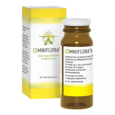 OMNIFLORA N hard capsules, 50 pcs