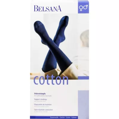BELSANA Cotton support knee socks AD size 2 anthracite, 2 |2| pieces |2|