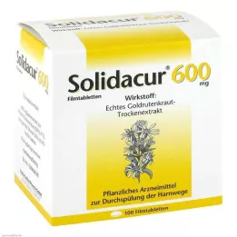 SOLIDACUR 600 mg film-coated tablets, 100 pcs