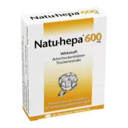 NATU HEPA 600 mg coated tablets, 20 pcs