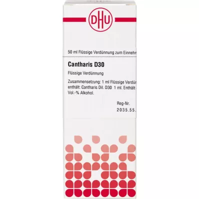 CANTHARIS D 30 Dilution, 50mL CANTHARIS D 30 Dilution, 50mL
