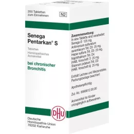 SENEGA PENTARKAN S tablets, 200 pcs