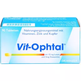 VIT OPHTAL with 10 mg lutein tablets, 90 pcs