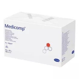 MEDICOMP Nonwoven comp. non-sterile 10x20 cm 4-ply, 100 pcs