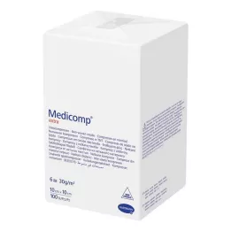 MEDICOMP Extra Vlieskomp.unsteril 10x10 cm 6lagig, 100 pcs