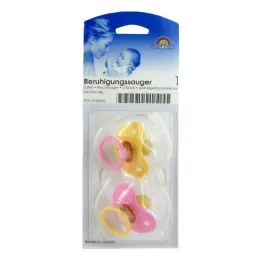 Soother cherry latex, 2 pcs