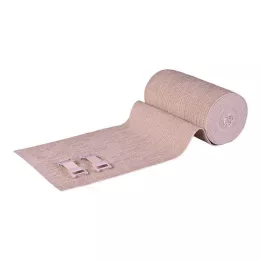 LANGZUGBINDE 12 cmx7 m with clip permanently elastic skin, 8 pcs