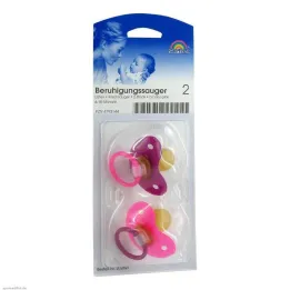 Soother cherry latex, 2 pcs