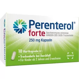 PERENTEROL forte 250 mg Kapseln, 10 St