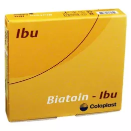 BIATAIN Ibu foam dressing 10x10 cm non-adherent, 5 pcs