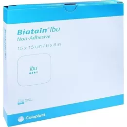 BIATAIN IBU foam association 15x15 cm not adhesive, 5 pcs