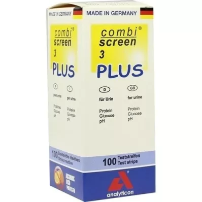 COMBISCREEN 3 plus test strips, 100 pcs COMBISCREEN 3 plus test strips, 100 pcs