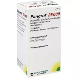 PANGROL 25,000 Hartkps.M.Magagenatzr.überz.pell., 50 pcs