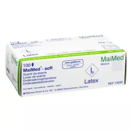 HANDSCHUHE once latex powdered l, 100 pcs