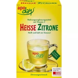 APODAY hot lemon Vit.C powder, 10X10 g