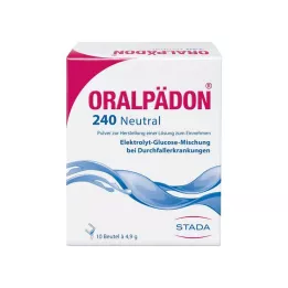 ORALPÄDON 240 neutral bags of powder, 10 pcs