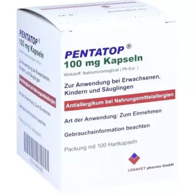 PENTATOP 100 mg Kapseln Hartkapseln, 100 St