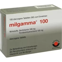 MILGAMMA 100 mg covered tablets, 100 pcs