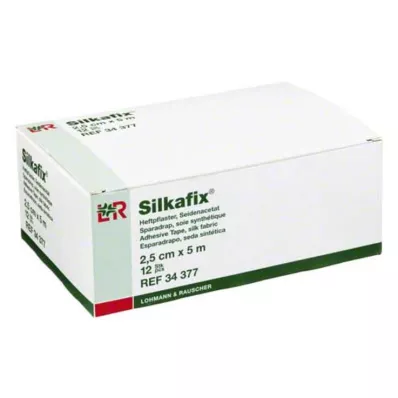 SILKAFIX Heftpfl.2.5 cmx5 m cardboard core, 12 pcs SILKAFIX Heftpfl.2.5 cmx5 m cardboard core, 12 pcs