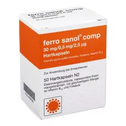 FERRO SANOL comp. Hartkaps.m.msr.überz.Pellets, 50 pcs
