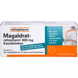 MAGALDRAT-ratiopharm 800 mg tablets, 50 pcs